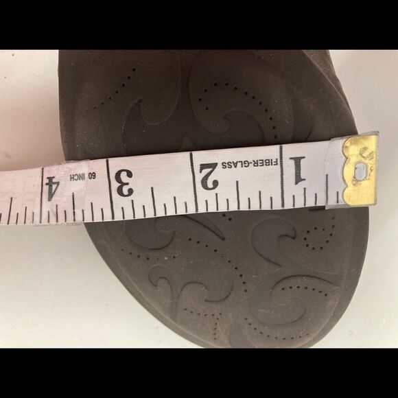 BARE TRAPS, Narizona Style, gold color, 7.5 flats, slip on, leather/man-made - Picture 3 of 15